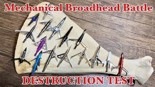 Mechanical Broadhead Battle: ULTIMATE DESTRUCTION TEST