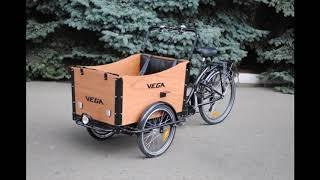 Электровелосипед VEGA Riksha - 1 (Wood) незаменимый в быту