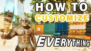 How to Customize and Paint Everything with Dyes ► Ark Survival Ascended