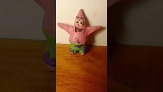 Патрик из пластилина . Patrick from plasticine #shorts #пластилин