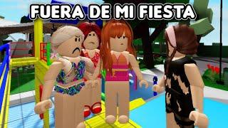 FUERA DE MI FIESTA HISTORIAS DE BROOKHAVEN ROBLOX