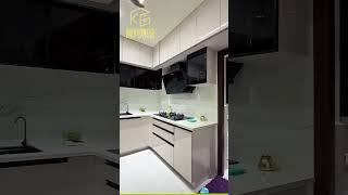 U-Shaped Stainless Steel Cabinets: Kitchen Design Mastery - KBIS 2025 #sleekkitchenstorage