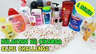 Külahtan Ne Çıkarsa Slime Challenge - Eğlenceli Slime | 1. Bölüm Vak Vak TV