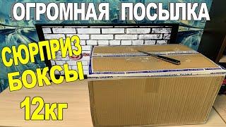 Супер посылка с сюрприз боксами на 12кг - Большая Распаковка