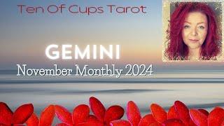 Gemini -"Learning How To Say NO Changes Everything!"| November 2024