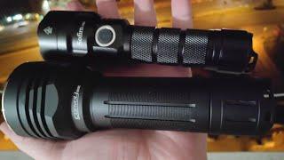 Convoy M26C - SST40 Vs Sofirn C8G - XHP35 HI Flashlight - Outdoor Test