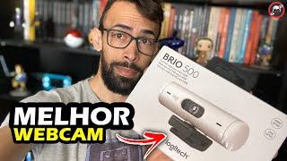 Unboxing Logitech Brio 500 - REVOLUÇÃO em Qualidade!  Review Completo!