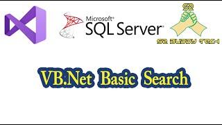 VB Net Basic Search Using Module