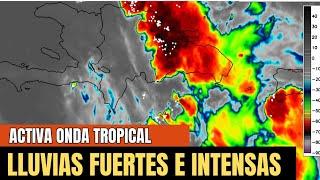 Activa #ondatropical deja #lluvia fuerte en #republicadominicana