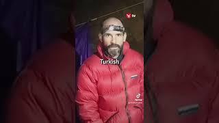 Trapped American explorer sends video message from inside Turkish cave #shorts