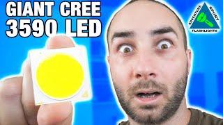 World's Brightest LED in a Flashlight!  (Cree CXB3590)