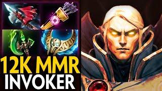 12K MMR YOUNGG INVOKER vs MONKEY KING MID | Dota 2 Invoker