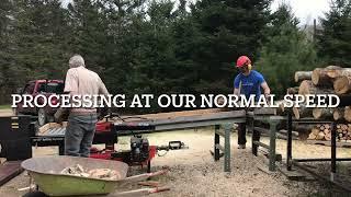 Homemade Wood Processing System