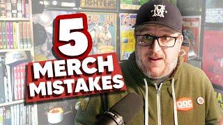 5 Mistakes Creators Make with Merch and How to Fix It!