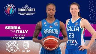 Serbia vs Italy | FIBA Women's EuroBasket 2025 Live Score