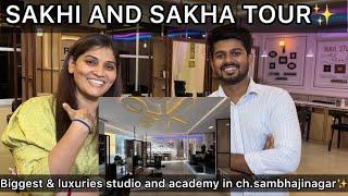 Finally SAKHI AND SAKHA REVEALED  luxurious and biggest studio | Akshay Athare |