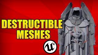 Unreal Engine 4 - Destructible Meshes & Spawning Blueprints Tutorial