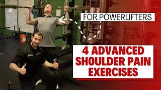 4 Advanced Exercises to Get Powerlifters Back to HEAVY Bench Pressing (Physical Therapy Solution)