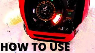 How to use a Vexilar- Ice Fishing