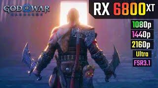 God of War Ragnarök : RX 6800 XT - 1080p, 1440p, 4K, FSR3.1