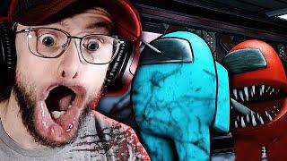 REACTING TO AMONG US 3D ANIMATION LITTLE GAME BY XBOXGAMERK!!
