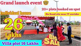 26 lakhs house & 16 Lakhs plot sale in this upcoming Landmark of Chennai🪅Grand launch near IT HuB
