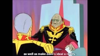 Gundam 0079 - Degwin Zabi calls his own son Hitler