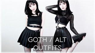 GOTH / ALT OUTFITS | Unzzy Try On Haul | Affordable summer Gothic/Grunge/Egirl Fashion | Vesmedinia