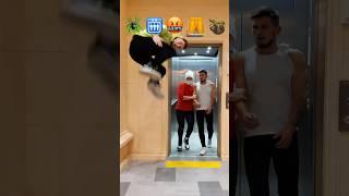 Parkour with Emojis pt.87️🩳 #kiryakolesnikov #prank #funny #comedy #stunt #parkour #flip