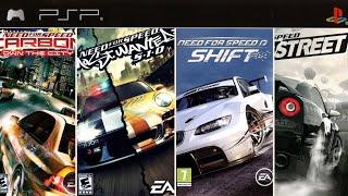 Need For Speed Games for PSP (old video)