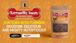 Vet's Advantage Turmerific Treats for Dogs--Turmeric enriched for your dog's hip and joint health