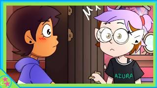 Luz Sees Amity's TRUE Hair Color Roots | The Owl House Comic Dub