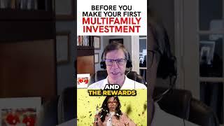 Do This Before You Make Your First Real Estate Multifamily Investment #shorts