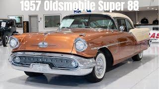 1957 Oldsmobile Super 88 walk-around. Available here at Burnyzz!