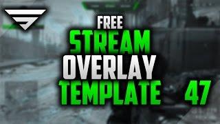 Free Twitch Overlay Template |  #47 |  Seangraphicx