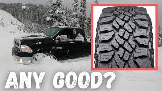 Goodyear Wrangler DuraTrac All-Terrain/Off-Road Winter Tire Review | My RAM 1500 Snow Tire Choice 