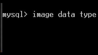 mysql image data type! - image storage