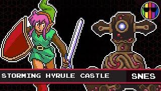 Storming Hyrule Castle SNES (A Link to the Past style) - The Legend of Zelda: Breath of the Wild