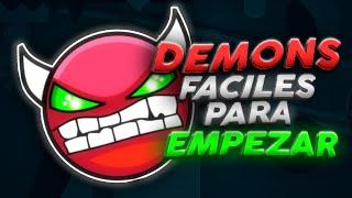 TOP 10 Demons Más FACILES para empezar | FlippYGD | Geometry dash