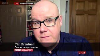 Tim Brentnall (Former Post Office Sub-Post Master) On BBC Breakfast [13.03.2024]