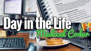 Day in The Life of a Medical Coder | Working from Home Vlog | Code with Me!