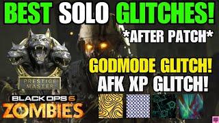 BO6 BEST SOLO UNLIMITED XP GLITCH AFTER PATCH / SOLO GODMODE GLITCH / BEST SOLO BO6 ZOMBIES GLITCHES