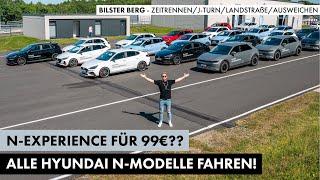 Für 99€ ALLE Hyundai N-MODELLE fahren??| Bilster Berg | @malte.wohlfahrt