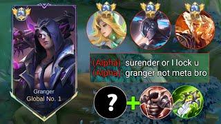 GRANGER vs NEW META HERO AND THEY THINK GRANGER IS NOT META!! LET SEE GRANGER 1 SHOT DAMAGE 2024