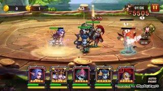 Heroes Charge: Hero Trial - Valkyrie Showdown Stage 8 Team 2