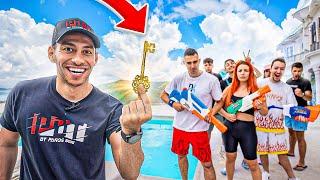 ΟΠΟΙΟΣ ΚΕΡΔΙΣΕΙ ΜΕΝΕΙ ΣΕ ΒΙΛΑ | YOUTUBERS NERF CHALLENGE