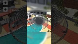 NEW ROAD LIGHT CIRCLE SECRET GLITCH IN INDIAN BIKE 3D  #shorts #gaming #new