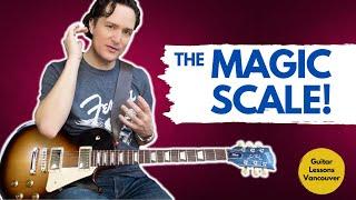 The Magic Scale - change scales on the guitar easily