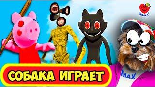 СИРЕНОГОЛОВЫЙ взломал ПИГГИ 2, CARTOON CAT поймал ДЖОРДЖА! СОБАКА ИГРАЕТ! Siren Head. Валеришка Макс