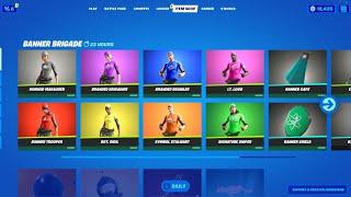 Banner Brigade Set Is Back In The Fortnite Item Shop!